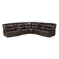 9579BRW*6LRRRPW - (6)6-Piece Power Reclining Sectional