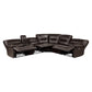 9579BRW*6LRRRPW - (6)6-Piece Power Reclining Sectional