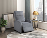 9588DGY-1PB - Push Back Reclining Chair