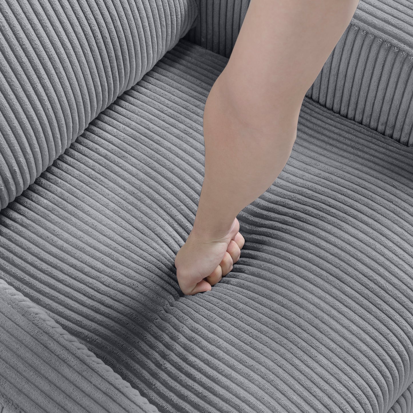 9588DGY-1PB - Push Back Reclining Chair