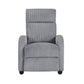 9588DGY-1PB - Push Back Reclining Chair