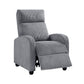 9588DGY-1PB - Push Back Reclining Chair
