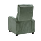 9588GRN-1PB - Push Back Reclining Chair