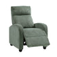 9588GRN-1PB - Push Back Reclining Chair
