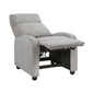 9588GRY-1PB - Push Back Reclining Chair