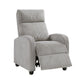 9588GRY-1PB - Push Back Reclining Chair