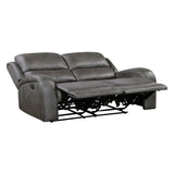 9601GY-2 - Double Reclining Love Seat