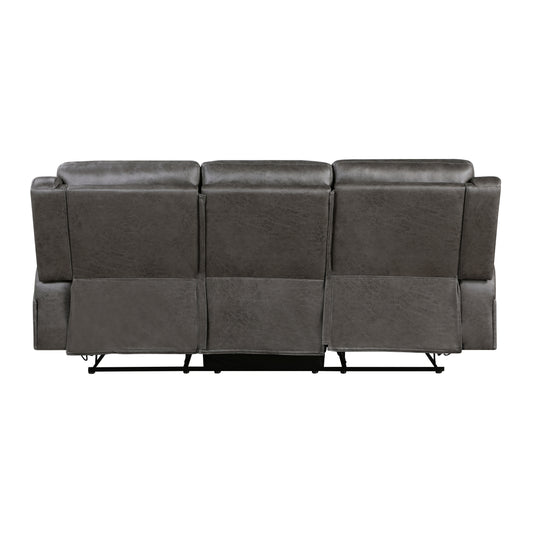 9601GY-3 - Double Reclining Sofa