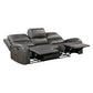 9601GY*2 - 2pc Set: Sofa, Love
