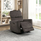 9602NCH-1 - Rocker Reclining Chair, Chocolate color