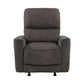 9602NCH-1 - Rocker Reclining Chair, Chocolate color