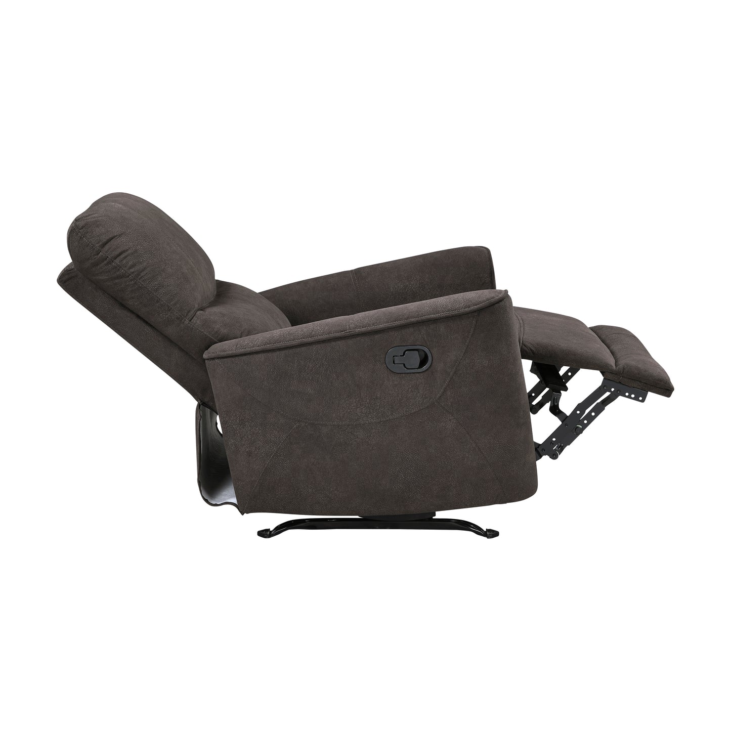 9602NCH-1 - Rocker Reclining Chair, Chocolate color