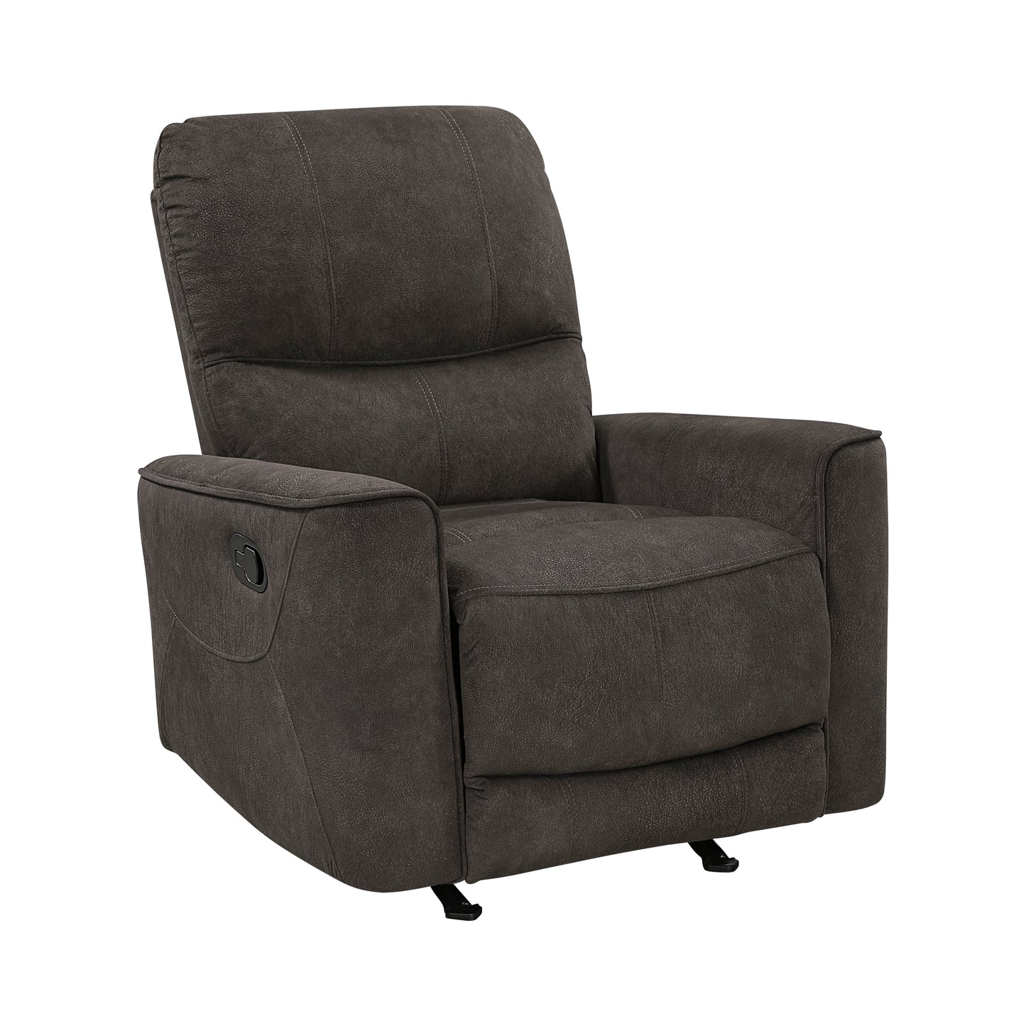 9602NCH-1 - Rocker Reclining Chair, Chocolate color