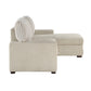 9605BE*2LLRC - (2)2-Piece Sectional with Right Chaise and  Drop-Down Cup holders, Storage Pouch,  Pull-out Bed and Hidden Storage