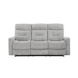 9610GY-3 - Double Reclining Sofa