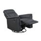 9620BLK-1 - Swivel Glider Reclining Chair