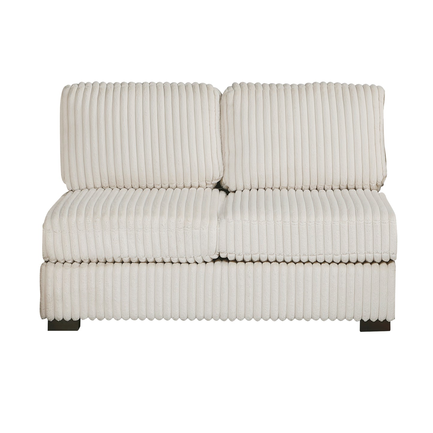 9623BE-2A - (3/4)Armless 2-seater