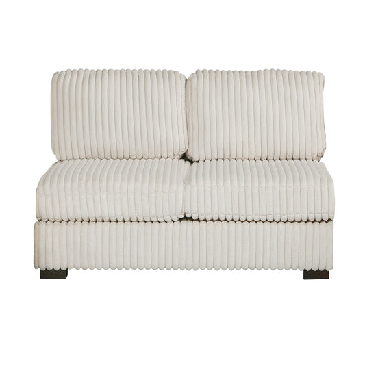 9623BE-2A - (3/4)Armless 2-seater