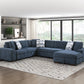 9624BU*42LRC - (4)4-Piece Sectional with Right Chaise