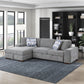 9624GY*2LC2R - (2)2-Piece Sectional with Left Chaise