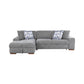 9624GY*3LC2R - (3)3-Piece Sectional with Left Chaise and Ottoman