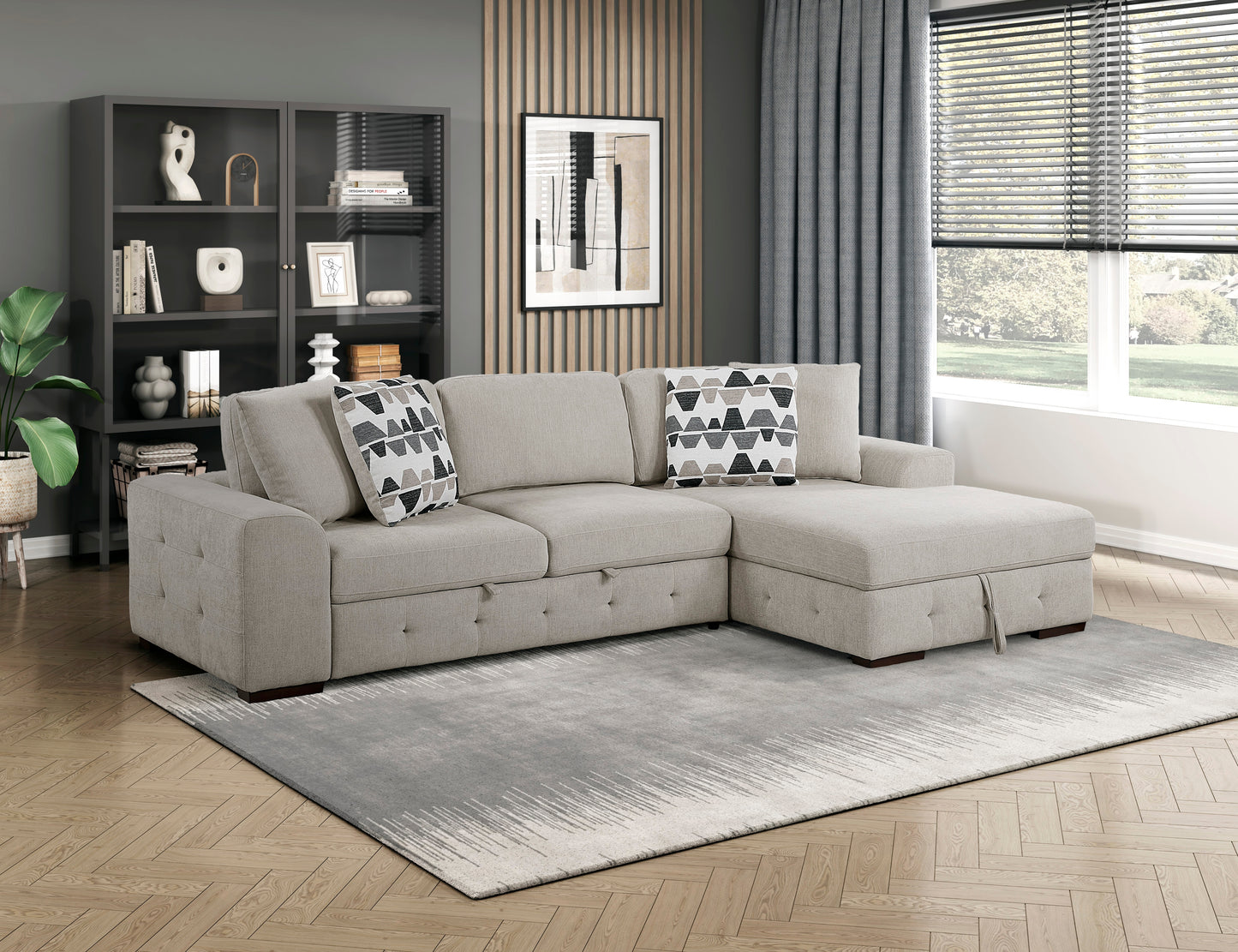 9624TP*22LRC - (2)2-Piece Sectional with Right Chaise