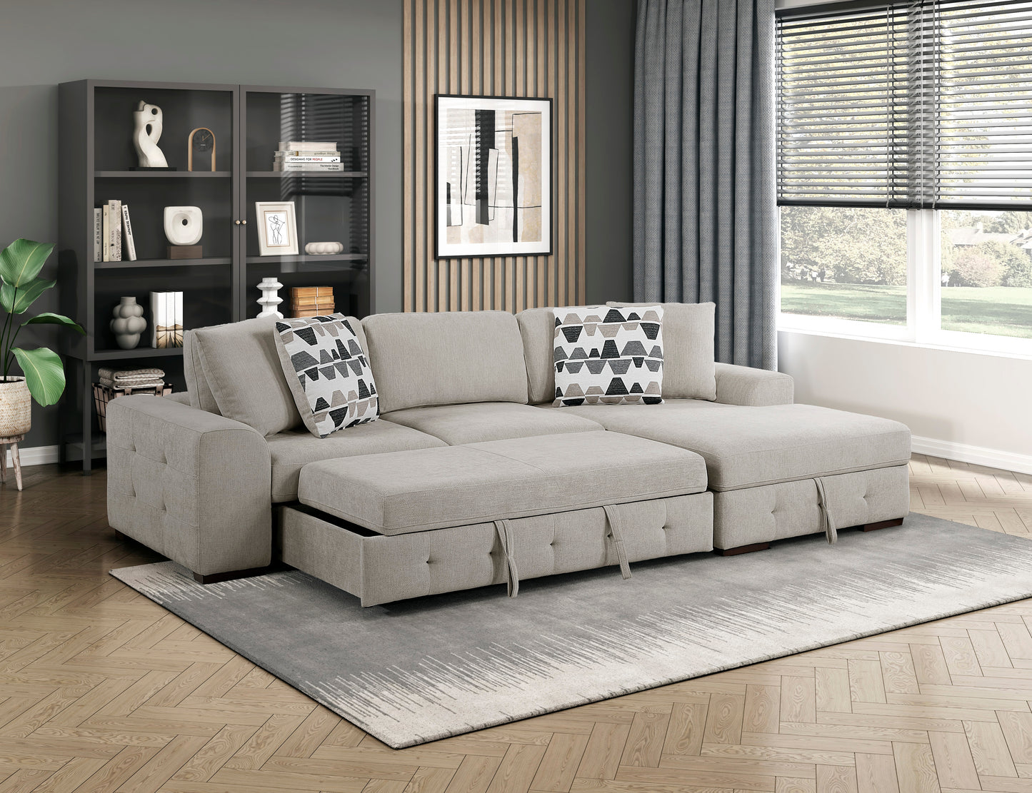 9624TP*22LRC - (2)2-Piece Sectional with Right Chaise