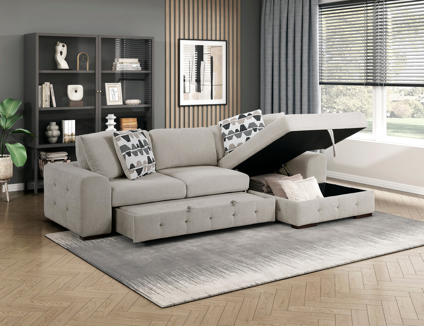 9624TP*22LRC - (2)2-Piece Sectional with Right Chaise