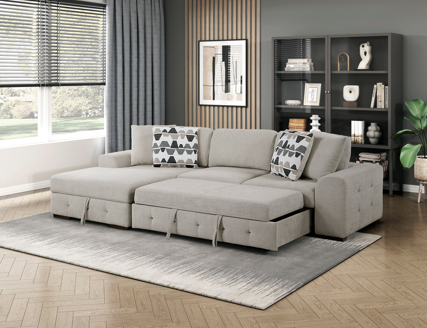 9624TP*2LC2R - (2)2-Piece Sectional with Left Chaise