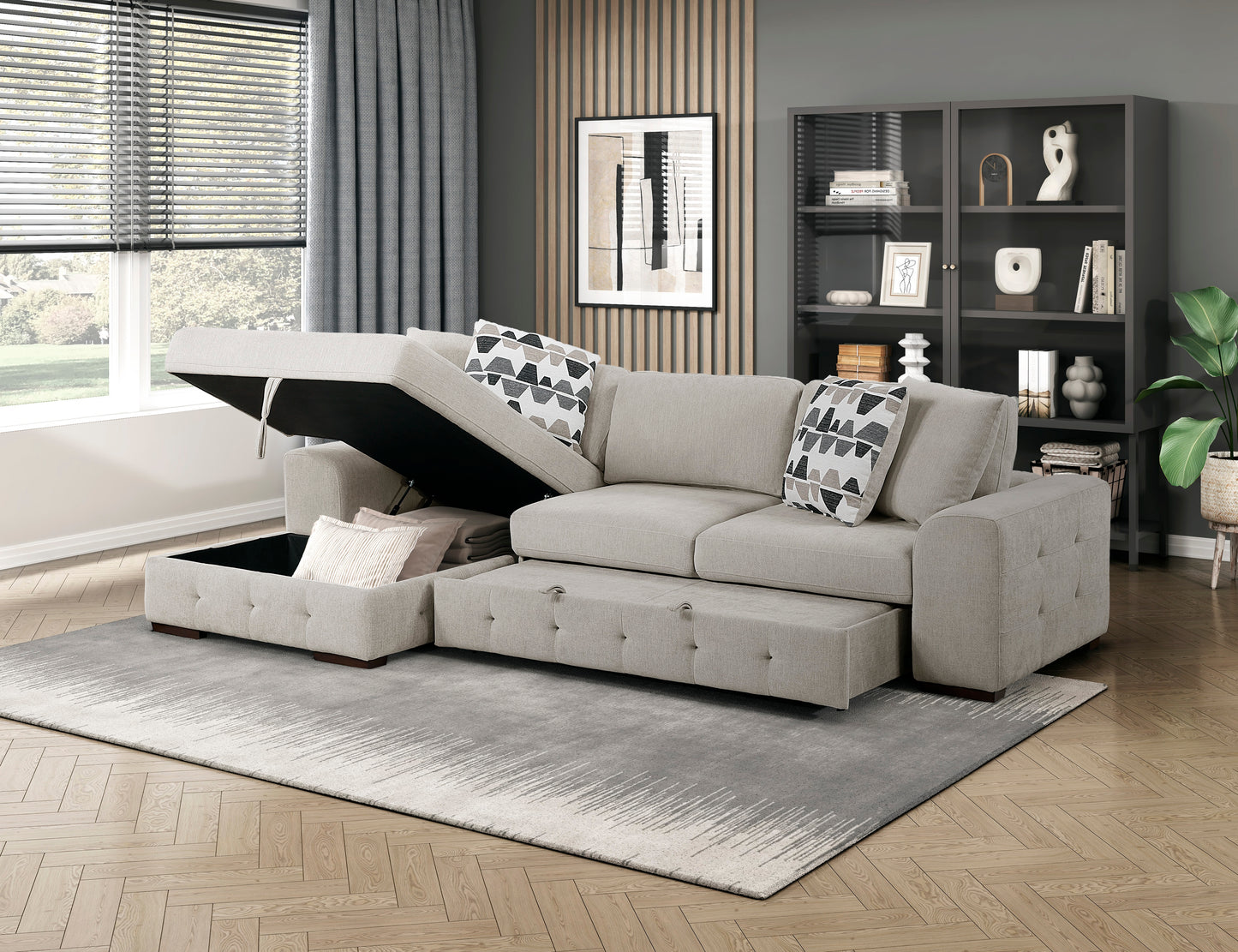 9624TP*2LC2R - (2)2-Piece Sectional with Left Chaise