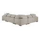 9624TP*42LRC - (4)4-Piece Sectional with Right Chaise