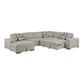 9624TP*42RLC - (4)4-Piece Sectional with Left Chaise