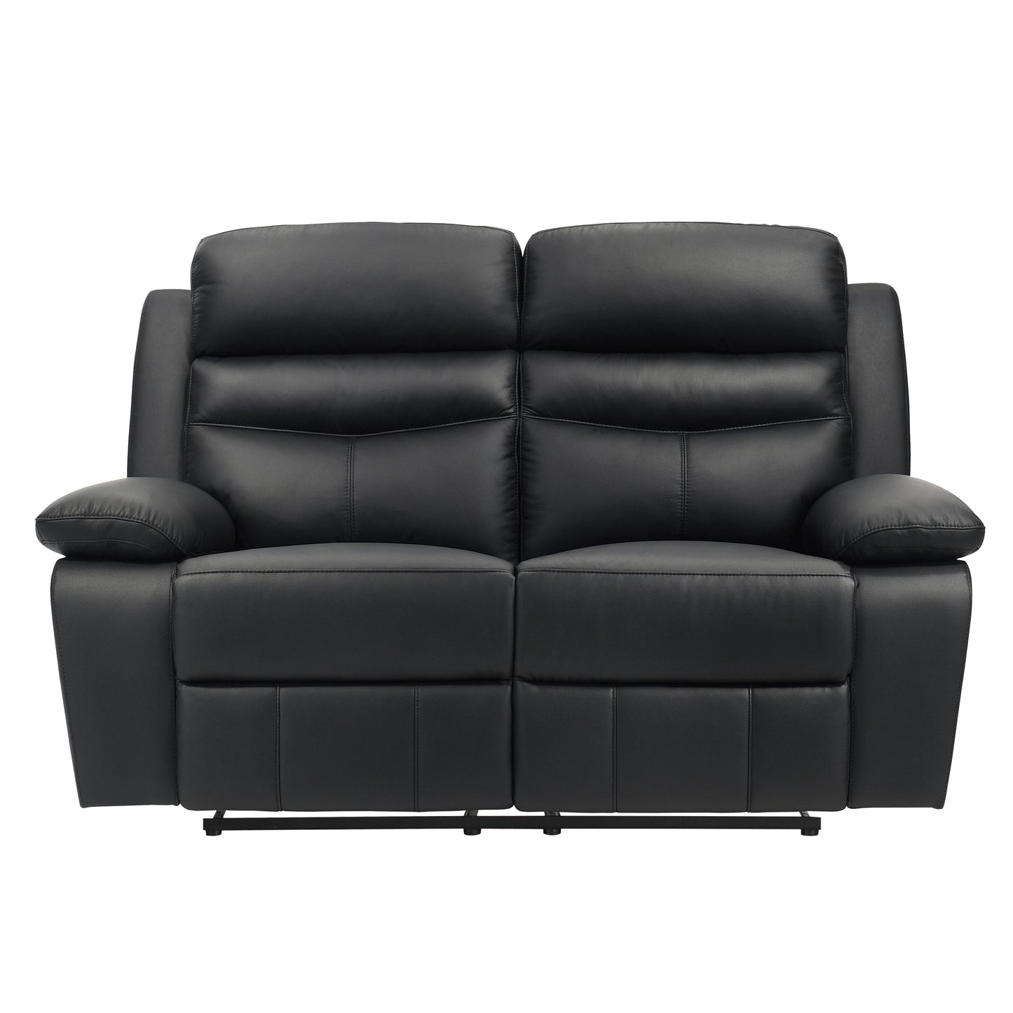 9628BLK*2 - 2pc Set: Sofa, Love