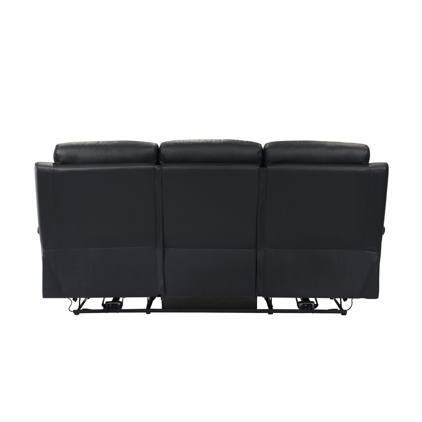 9628BLK*2PW - 2pc Set: Sofa, Love (Power)