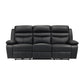 9628BLK-3PW - Power Double Reclining Sofa