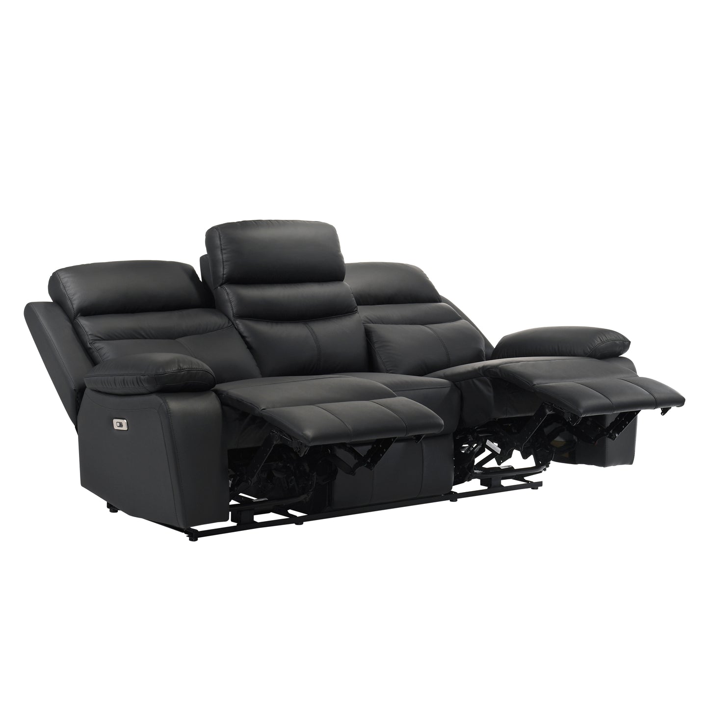 9628BLK*2PW - 2pc Set: Sofa, Love (Power)