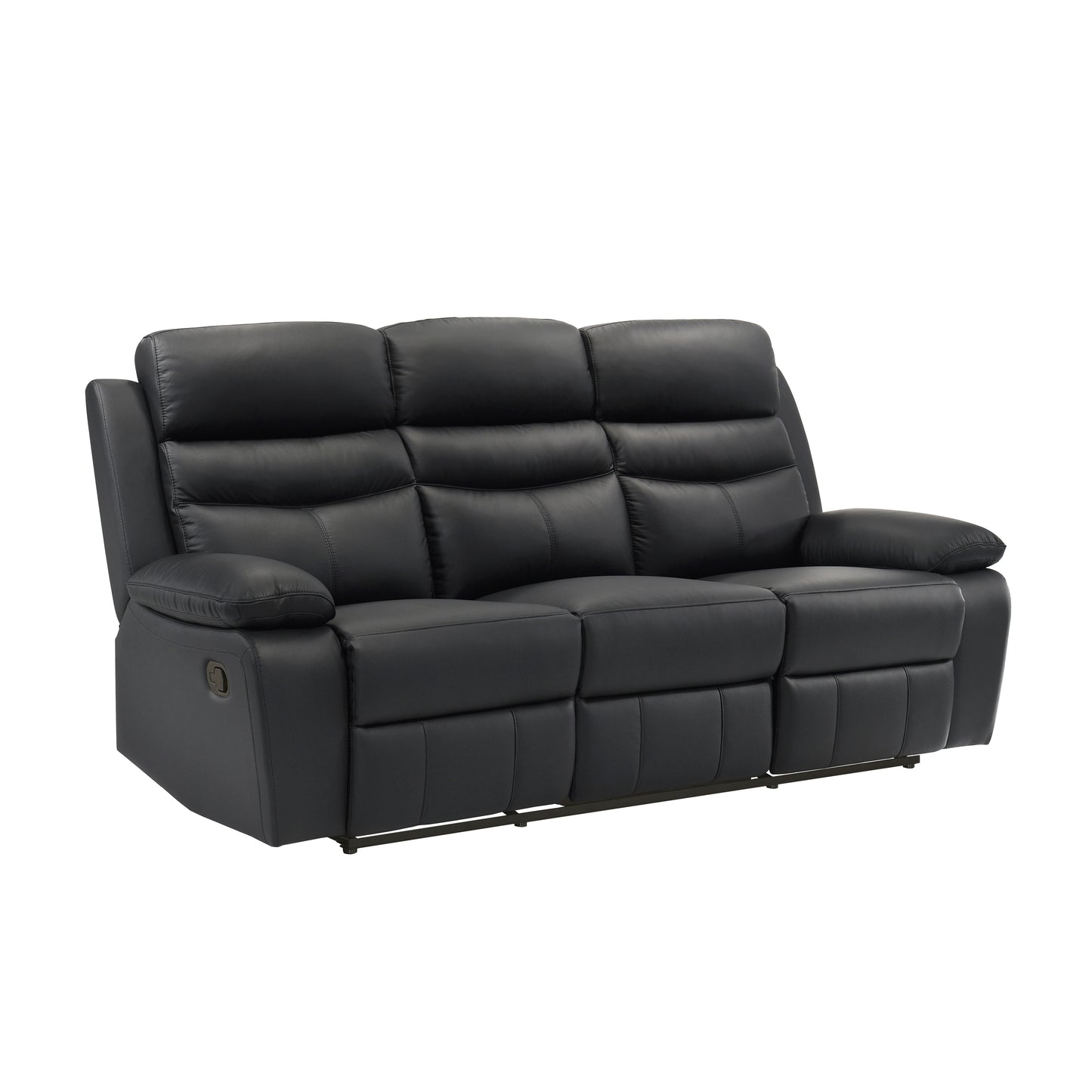 9628BLK*2 - 2pc Set: Sofa, Love