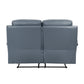 9628BUE-2 - Double Reclining Love Seat