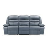 9628BUE-3 - Double Reclining Sofa