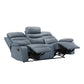 9628BUE*2 - 2pc Set: Sofa, Love