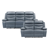 9628BUE*2PW - 2pc Set: Sofa, Love (Power)