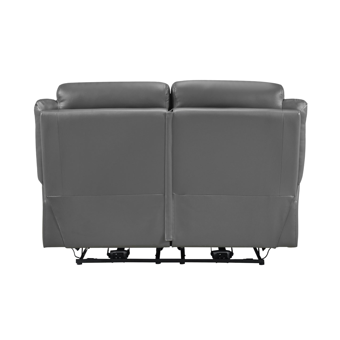 9629DGY-2PW - Power Double Reclining Love Seat