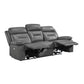 9629DGY-3PW - Power Double Reclining Sofa