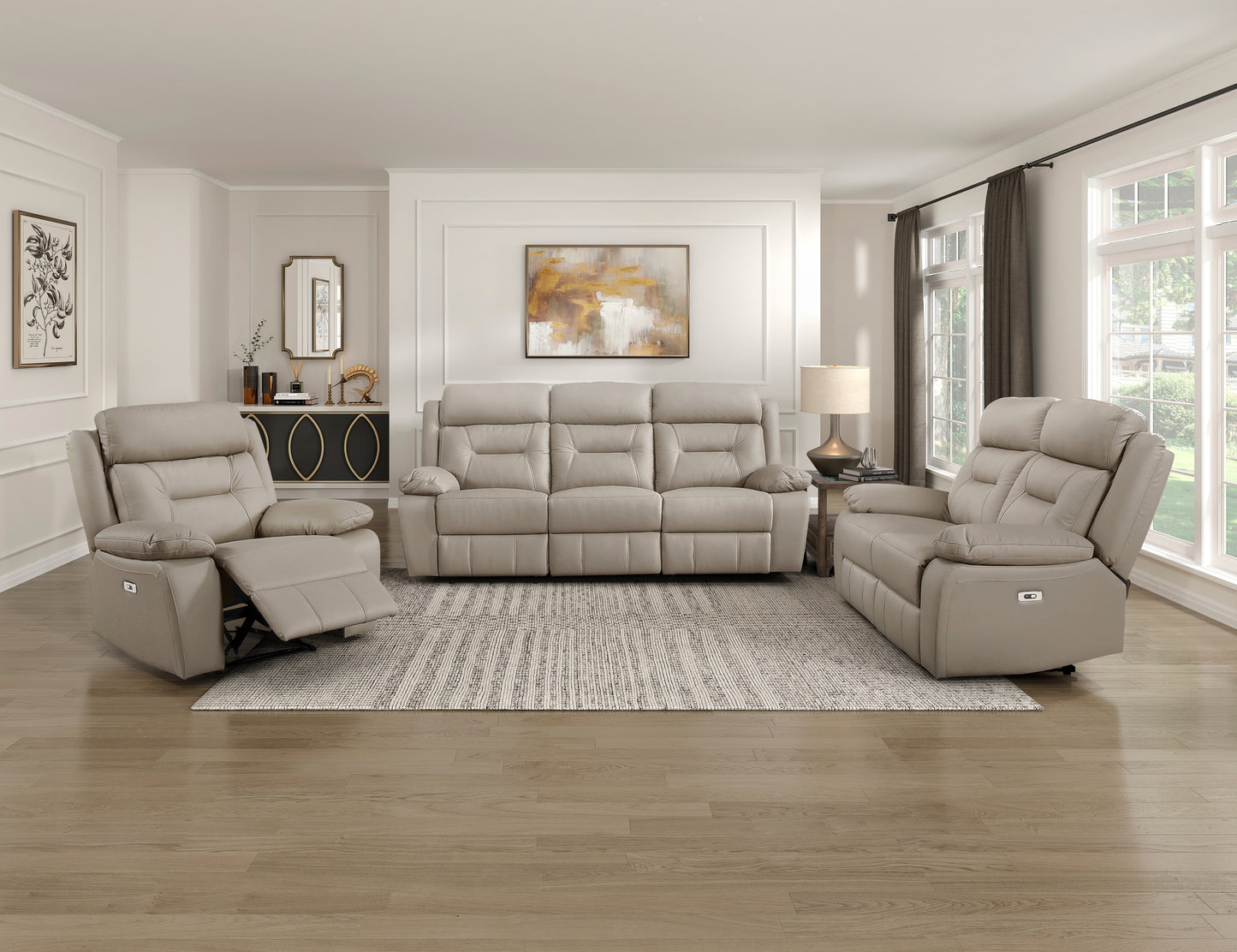 9629LTE-2PW - Power Double Reclining Love Seat