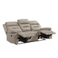 9629LTE-3 - Double Reclining Sofa