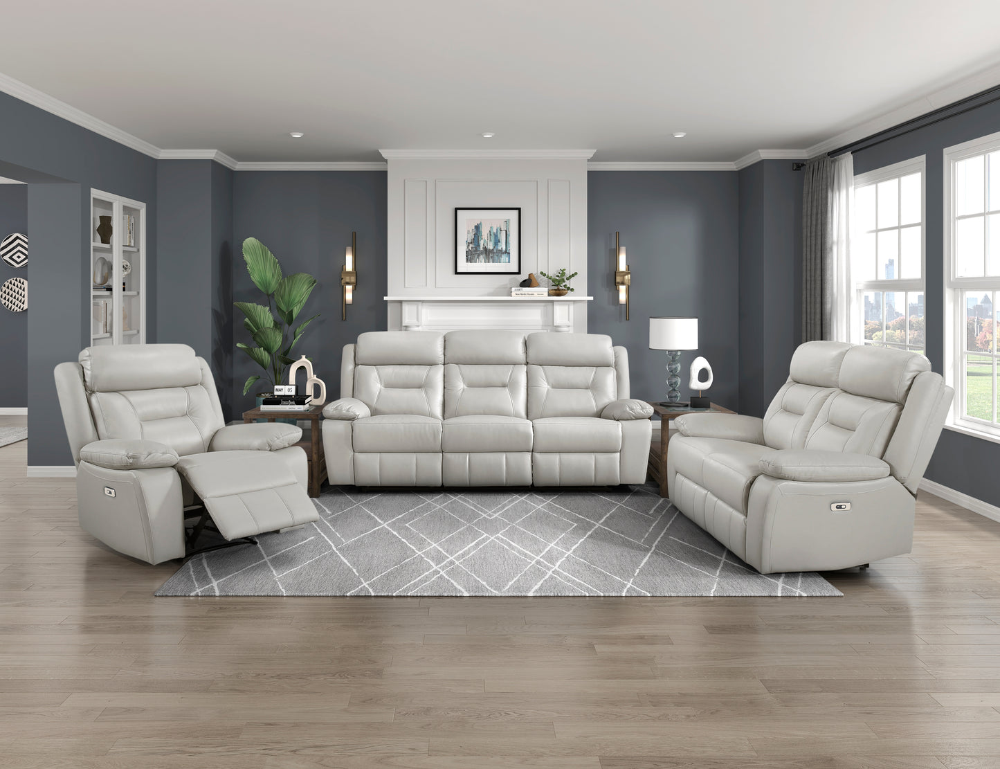 9629SVE-2PW - Power Double Reclining Love Seat