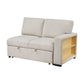 9630BE*4LC2R - (4)Sectional with Left Chaise, Pull-out Bed, Hidden Storages and Shelves, Charging Ports