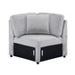 9630GY*42LRC - (4)Sectional with Right Chaise, Pull-out Bed, Hidden Storages and Shelves, Charging Ports