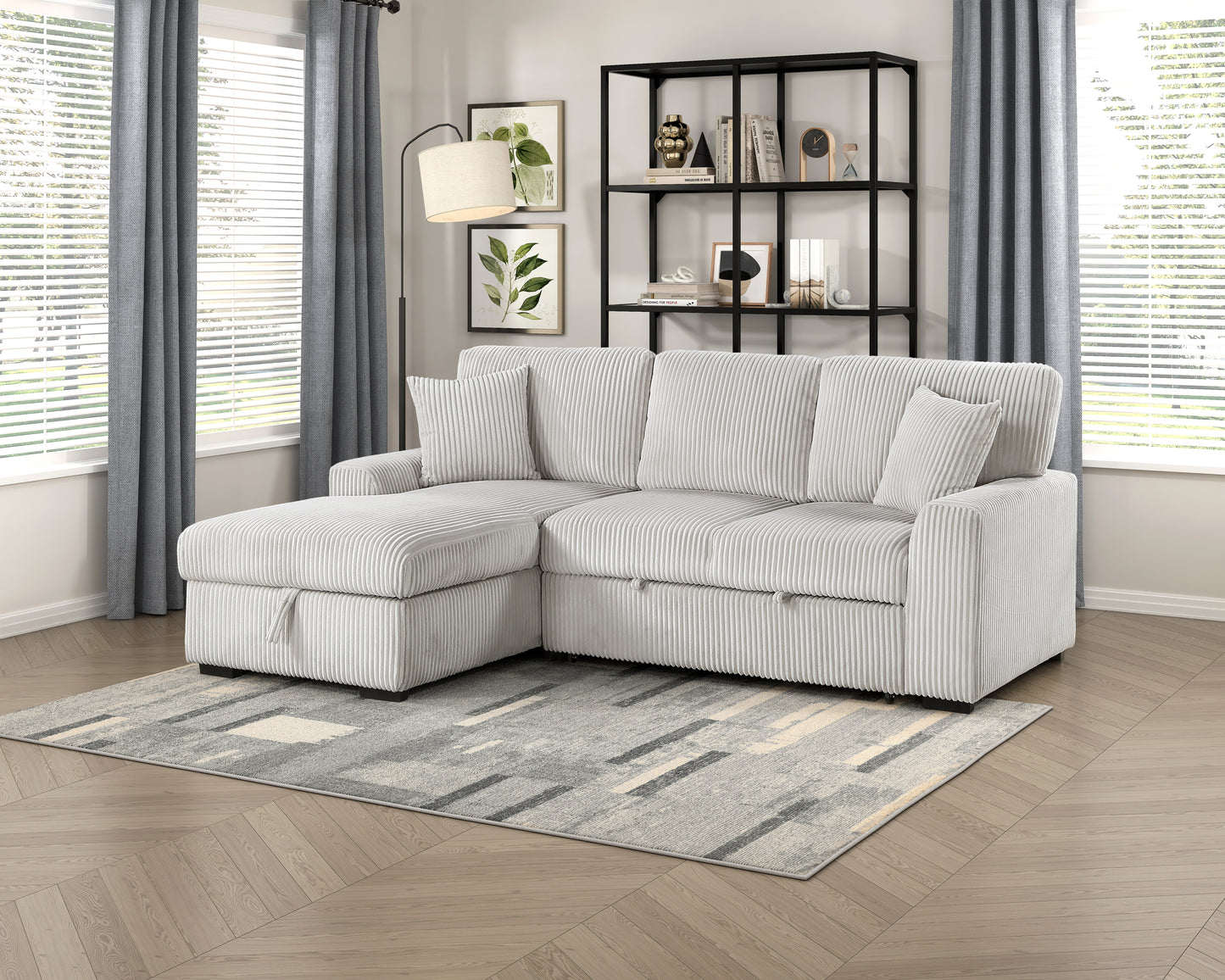 9633MNB*2LC2R - (2)2-Piece Sectional with Left Chaise