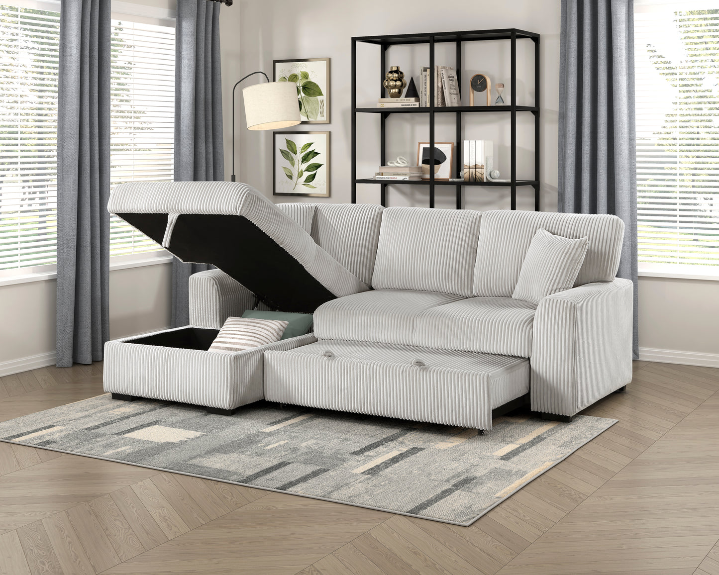 9633MNB*2LC2R - (2)2-Piece Sectional with Left Chaise